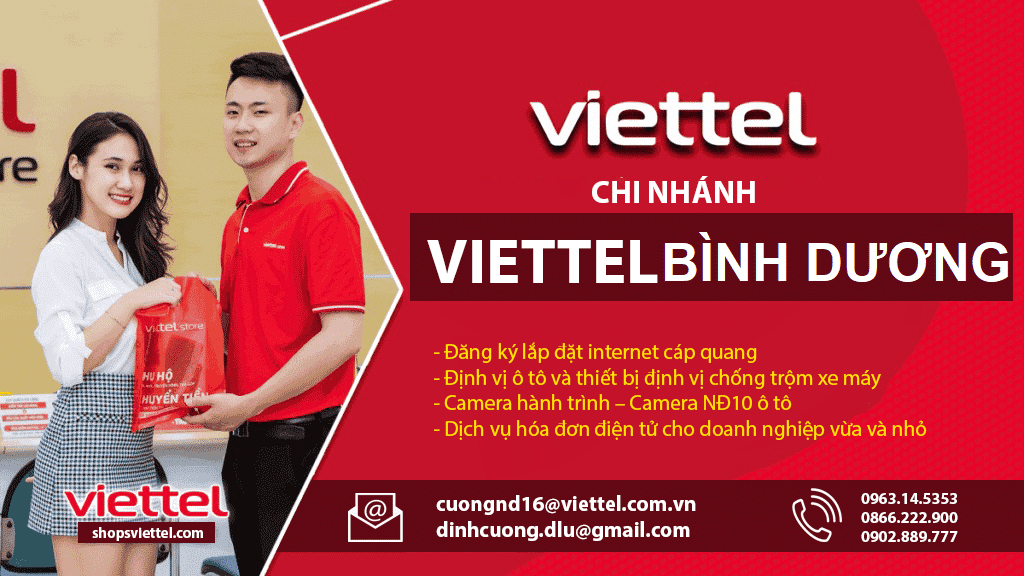 chi nhánh viettel bình dương