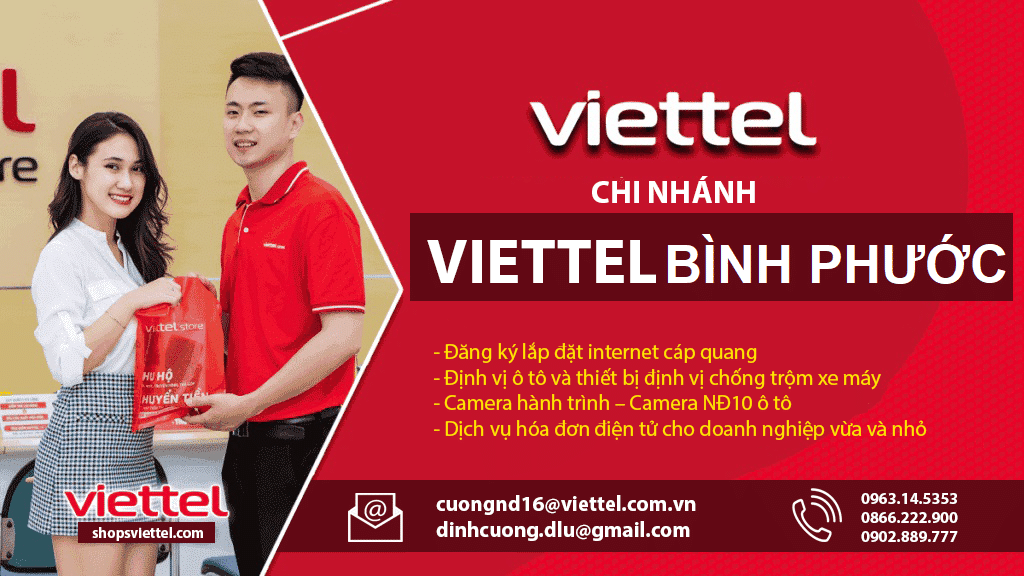 chi nhánh viettel bình phước