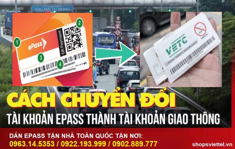 Hướng dẫn chuyển tài khoản giao thông trên VETC và ePass 7 Hướng dẫn chuyển tài khoản giao thông trên VETC và ePass